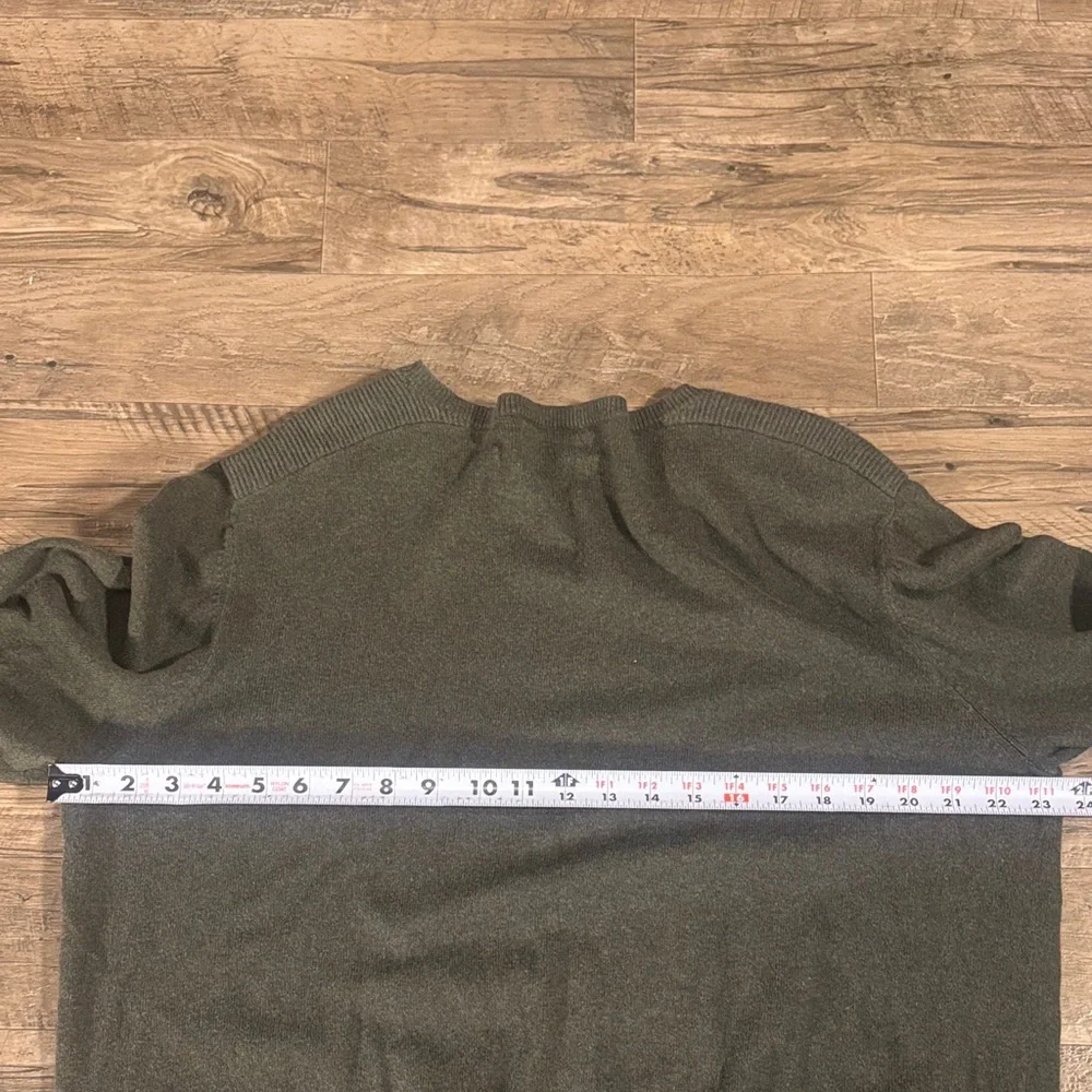 Marc Anthony Olive V-Neck Sweater - Size XXL